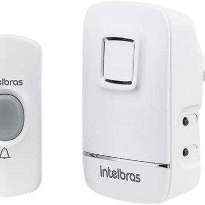 Campainha Eletrônica Sem Fio com Bateria CIB 100 Branco Intelbras