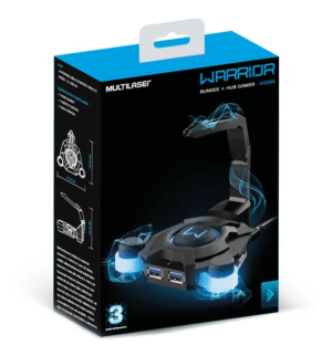 Hub Gamer Warrior C Bungee 4 Portas Usb 3.0 Ac293 Multilaser