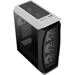 Gabinete Gamer Mid Tower RGB Aero One Frost Branco AEROCOOL - Imagem 5