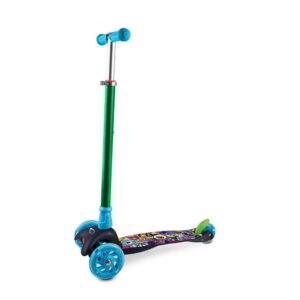 Patinete 3 Rodas Led Monster Azul - Atrio - Imagem 2
