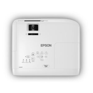 Projetor Epson Powerlite E20 3LCD, XGA, 3.400 Lumens, Conexão HDMI, Bivolt - Imagem 5