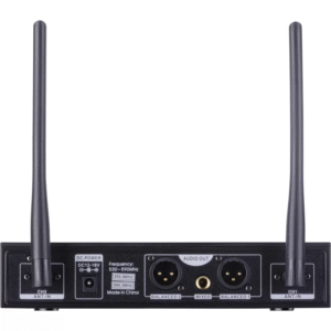 Microfone Sem Fio De Mão Duplo Uhf Hsf-102 Harmonics - Imagem 6