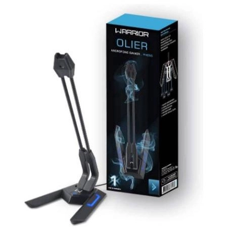 558a5fafaad2dd1957013ceb2cb40c8e.webp Microfone Gamer Olier USB LED Preto Warrior - PH255 - Imagem 1