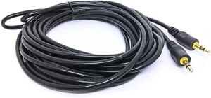 Cabo P2 + P2 Stereo Áudio Auxiliar 5 Metros - Imagem 2