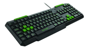 Teclado Gamer Multimídia Slim Preto/verde Multilaser Tc243 - Imagem 2