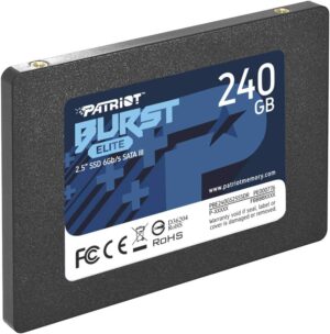 SSD PATRIOT BURST 240GB 2,5 SATA 3 PBE240GS25SSDR - Imagem 2
