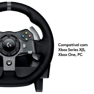 Volante Logitech G920 Driving Force para Xbox Series X|S, Xbox One e PC - Imagem 4
