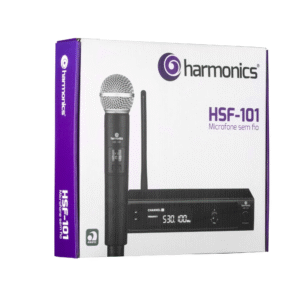 Microfone sem Fio de Mão UHF HSF-101 Harmonics - Imagem 7