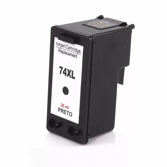 70204d0c2dcb4179141261f3fc196d1c.png Cartucho de Tinta Compatível HP 74xl Preto 25ml - Linha Premium - MICROJET - Imagem 1