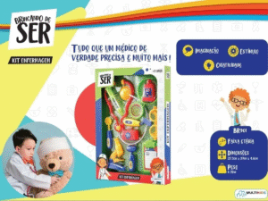 Brincando De Ser Kit Enfermagem Multikids - Imagem 3