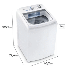 Máquina de Lavar 17kg Electrolux Essential Care com Cesto Inox - LED17 220V - Imagem 4