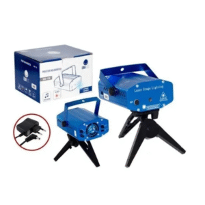 Mini Laser Projetor Holografico Tripe Lua Tek Lk-173a - Imagem 2