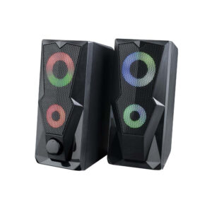 Caixa de Som 2.0 Gamer P2+USB 15W RMS Multilaser