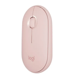 Mouse sem fio Logitech Pebble M350 com Clique Silencioso, Design Slim Ambidestro, USB ou Bluetooth, Pilha Inclusa, Rose - Imagem 2