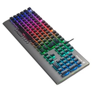 Teclado Mecânico Gamer Fortrek Cruiser, RGB, Switch KRGD Crystal, ABNT2, Dark Grey - Imagem 8