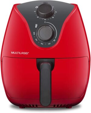 Fritadeira Elétrica Air Fryer 4 Litros 1500w-220v Vermelha Multilaser - CE084