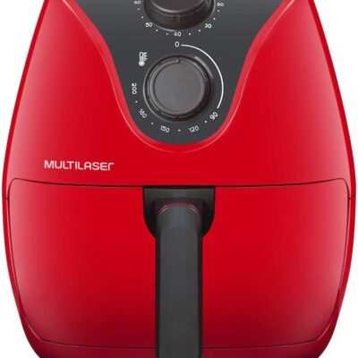 Fritadeira Elétrica Air Fryer 4 Litros 1500w-220v Vermelha Multilaser - CE084