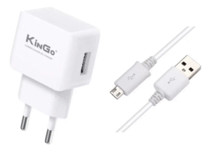 Carregador Kingo V8 2,1A U201 Original(fonte + cabo de dados) - Imagem 3