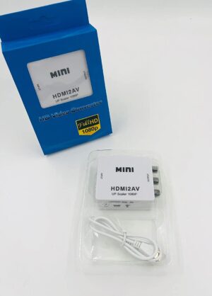 Adaptador Conversor HDMI para AV RCA Full HD Alta Resolução HDMI2AV - Imagem 2