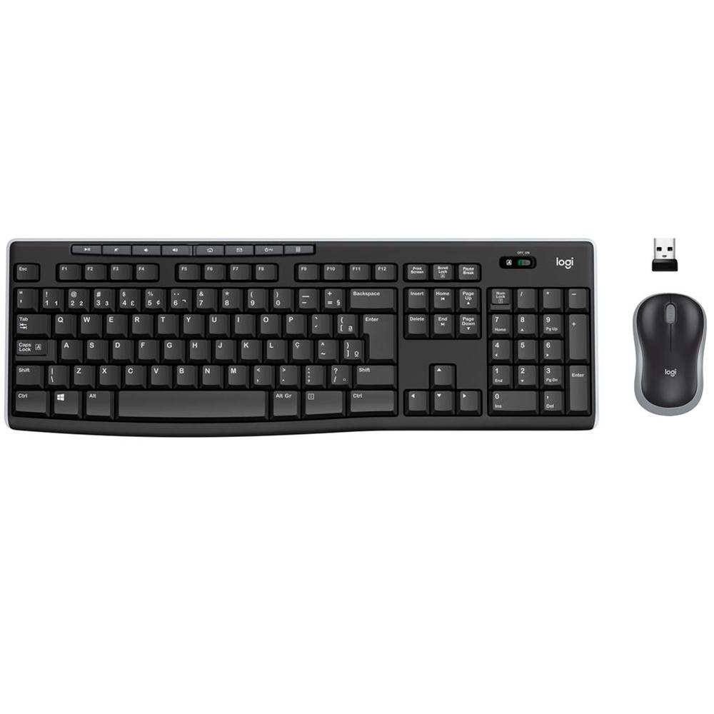 ac9909a52d168a96a2376273f26a368a.jpg Teclado sem fio Logitech K270 com Teclas de Mídia de Fácil Acesso, Conexão USB, Pilhas Inclusas e Layout ABNT2 - Imagem 1