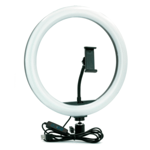 Ring Light Com Suporte Para Celular E Tripé 26cm (10 polegadas) - Imagem 2