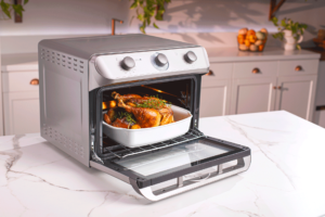 Fritadeira elétrica sem óleo Fryer Air Forno Mueller 35 Litros prata MFB35G 220V - Imagem 6