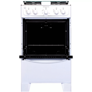 Fogão a Gás de Piso 4 Bocas Atlas Mônaco Plus, Mesa de Inox, Branco - Imagem 2