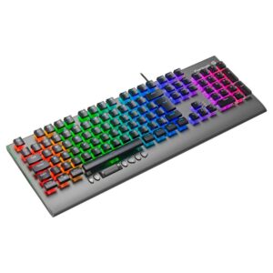 Teclado Mecânico Gamer Fortrek Cruiser, RGB, Switch KRGD Crystal, ABNT2, Dark Grey - Imagem 4