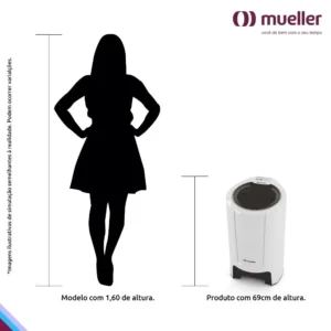 Centrífuga De Roupas Mueller Fit 12,6 kg de roupa molhada com dupla tampa 220V 60Hz - Imagem 8