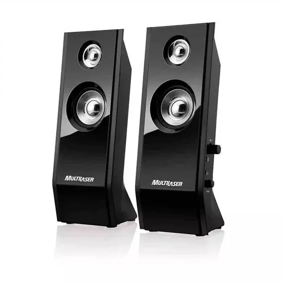 cafd3b46445278244aa7ee3e16bdf638.png Caixa De Som 2.0 8w Rms Shadow Black Piano Usb - Imagem 1