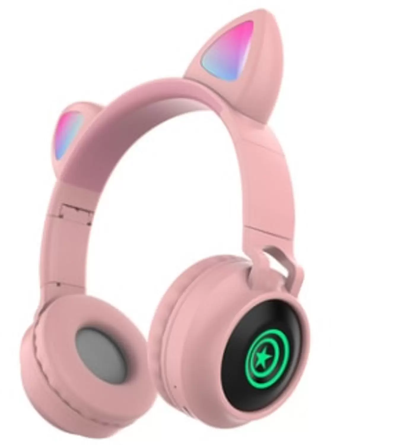 cbb3b6588e8cc4fb707041a5c752d642.png Headphone Headset Gatinho Orelha De Gato Com Led Fone De Ouvido zw-038 - Imagem 1