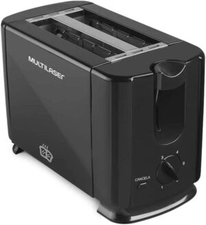 Torradeira Duo 2 Fatias 700W 220v Preta Multilaser Ce093
