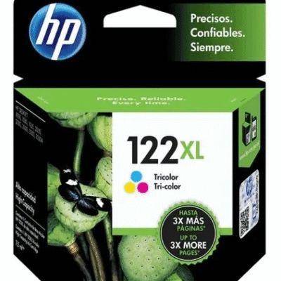 Cartucho de Tinta HP 122XL Colorido 14ml