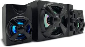 Caixa de Som 2.1 Gamer 30W RMS RGB Multilaser - Imagem 6