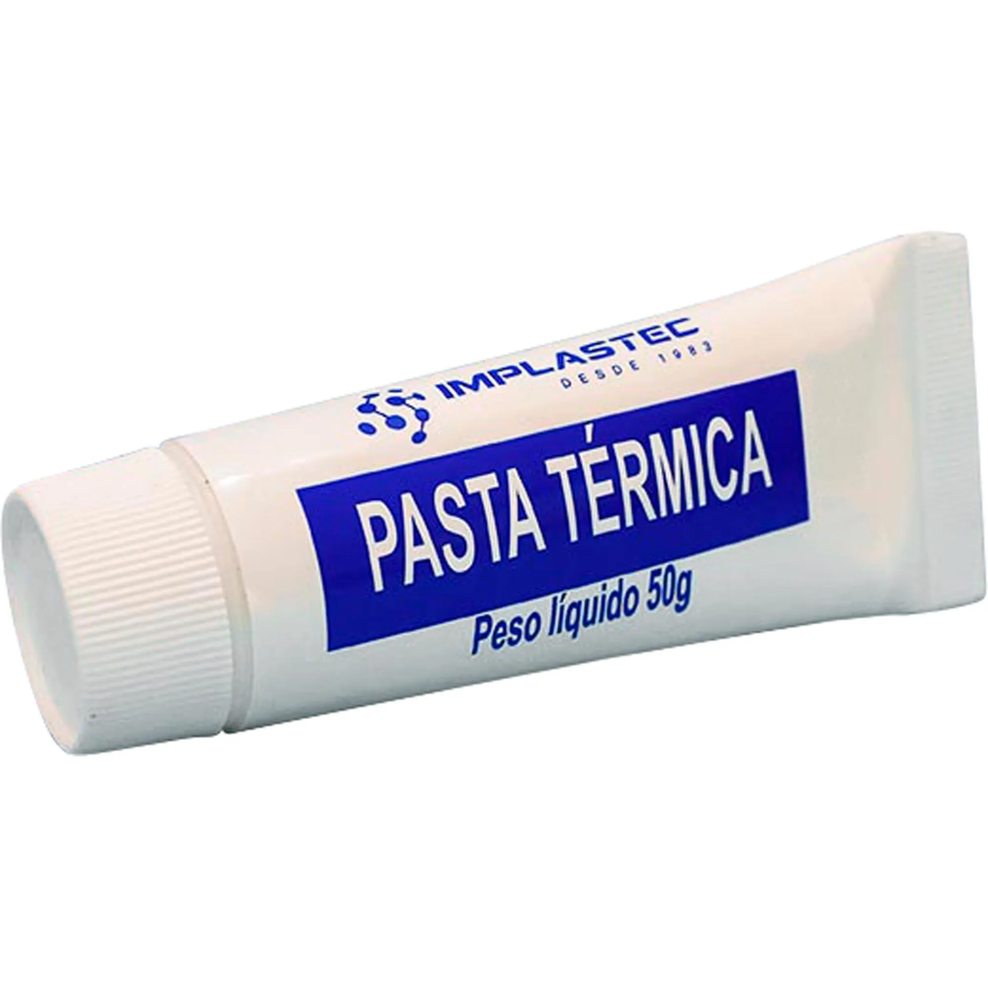 d20efddb0a6b770bc9b0c40dc5b4e783.png Pasta Térmica de Silicone 50g IMPLASTEC - Imagem 1