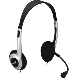 Fone Multimídia HBL-101 Prata/Preto FORTREK - Imagem 3
