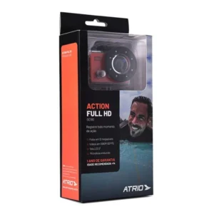 Câmera De Ação Action Full Hd 1080P - Tela Lcd 2Pol - 12Mp 30 Fps 450 Mah - DC190 - Imagem 5