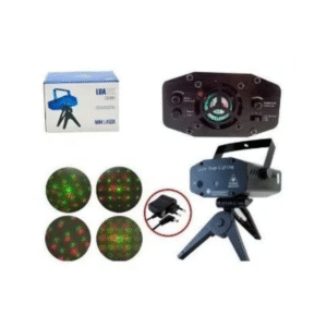 Mini Laser Projetor Holografico Tripe Lua Tek Lk-173a - Imagem 3