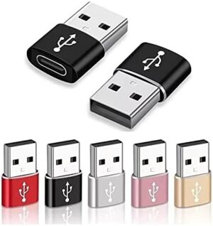 Adaptador Conversor USB Type C Fêmea para USB Macho - Imagem 2