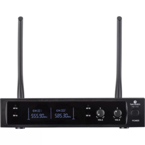 Microfone Sem Fio De Mão Duplo Uhf Hsf-102 Harmonics - Imagem 5