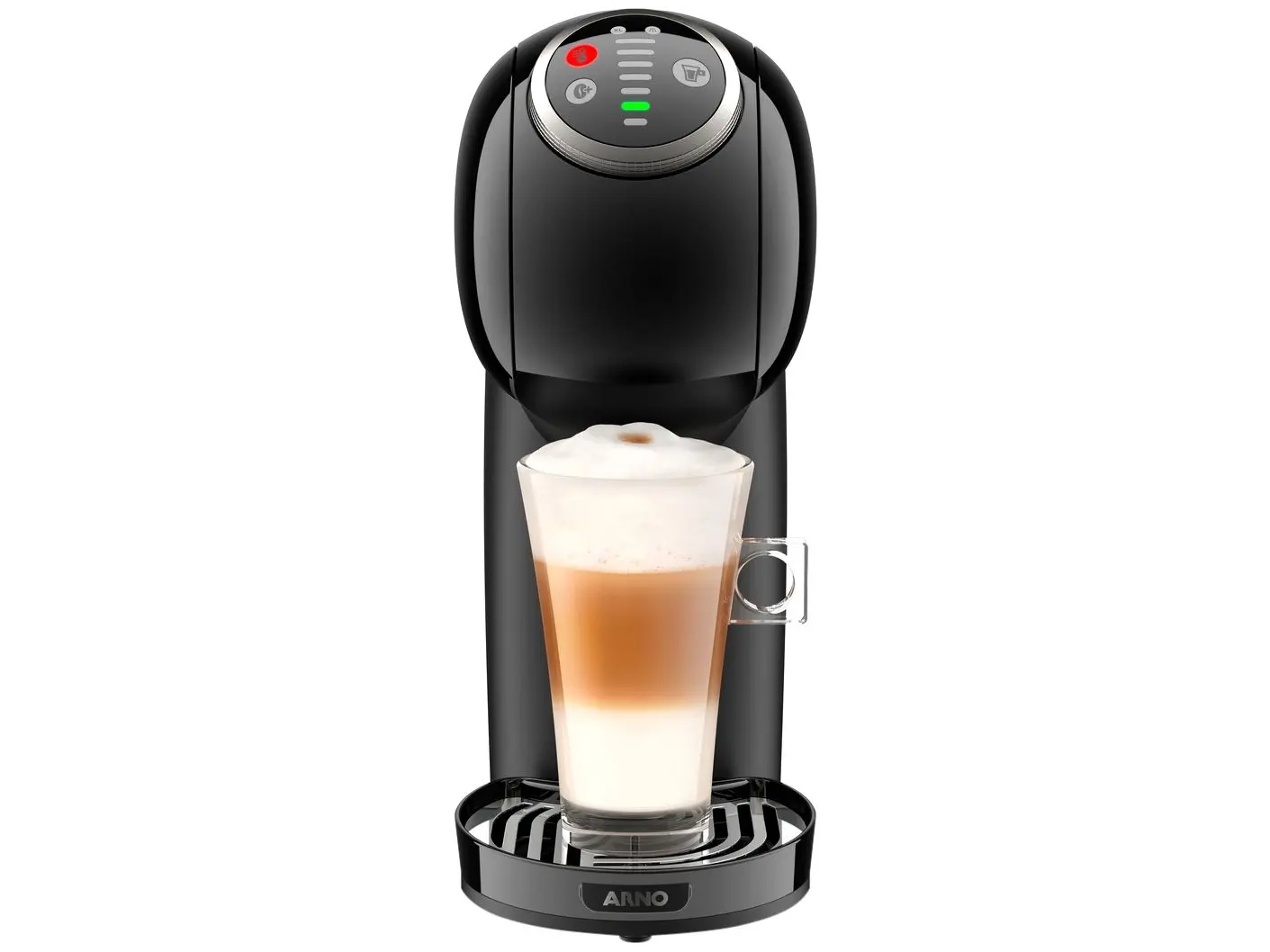 eab56da594fe2c3247b73ddbcb26c750.webp Cafeteira Elétrica Arno Nescafe Dolce Gusto Genio S Plus DGS2 Preta 220V - Imagem 1