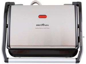 Sanduicheira/Grill Britânia BGR27I Preta 850W - Antiaderente 220V - Imagem 2