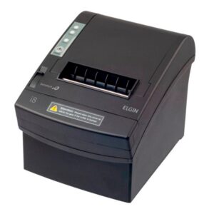 Impressora de Cupons Elgin I8, USB, Ethernet, Bivolt, Guilhotina, Preto