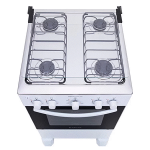 Fogão a Gás de Piso 4 Bocas Atlas Mônaco Plus, Mesa de Inox, Branco - Imagem 7