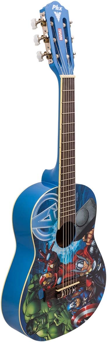 fdcfeee709935f74fc0c6c6cd12af73b.jpg Violão Infantil Marvel Avengers VIM-A1 PHX - Imagem 1