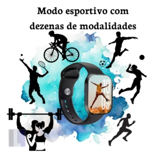 Relógio Smart Watch HW Watch 46mm Várias Pulseiras - Imagem 2