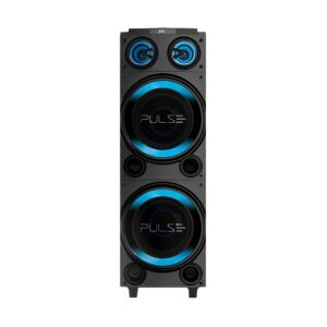 Caixa de Som Torre Pulse Double 10 Pol. 1800W RMS BT LED - SP507