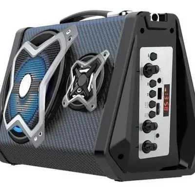 Caixa de Som Multiuso SP314 120W Com Microfone