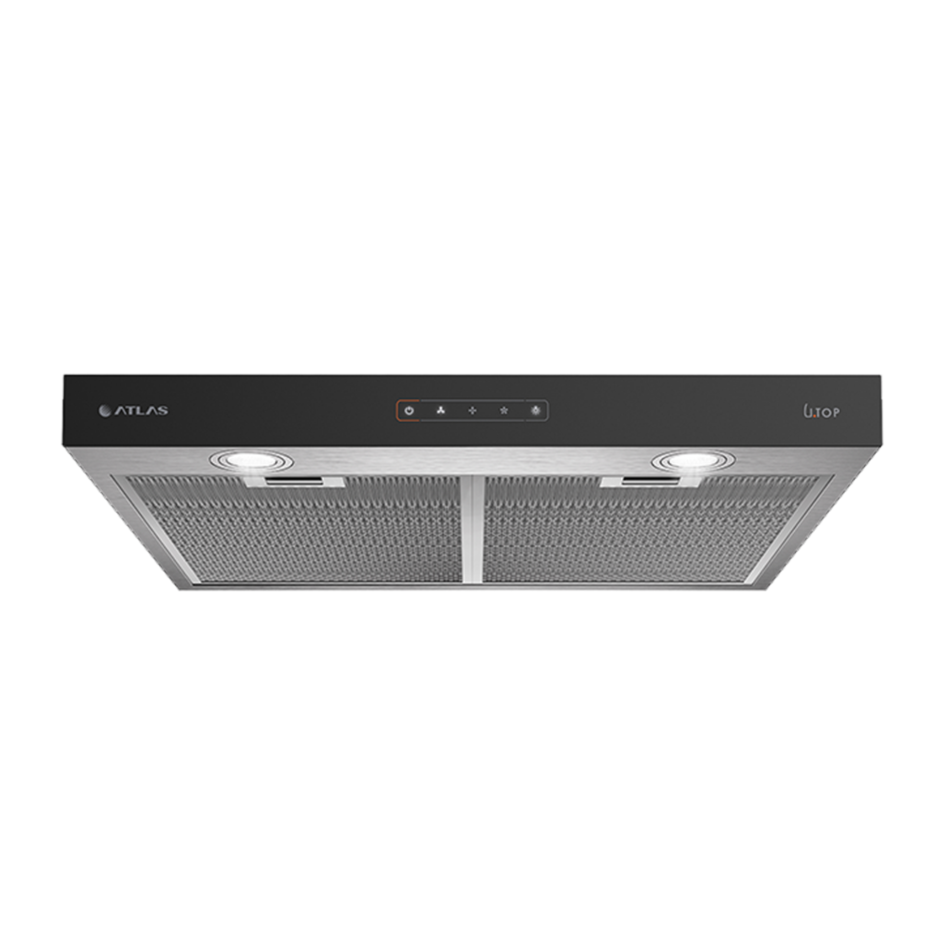 da2f811ad5007b52fced05e7f43fb75e-1.png Depurador de Ar 60 cm Inox Atlas U Top 220V - Imagem 1
