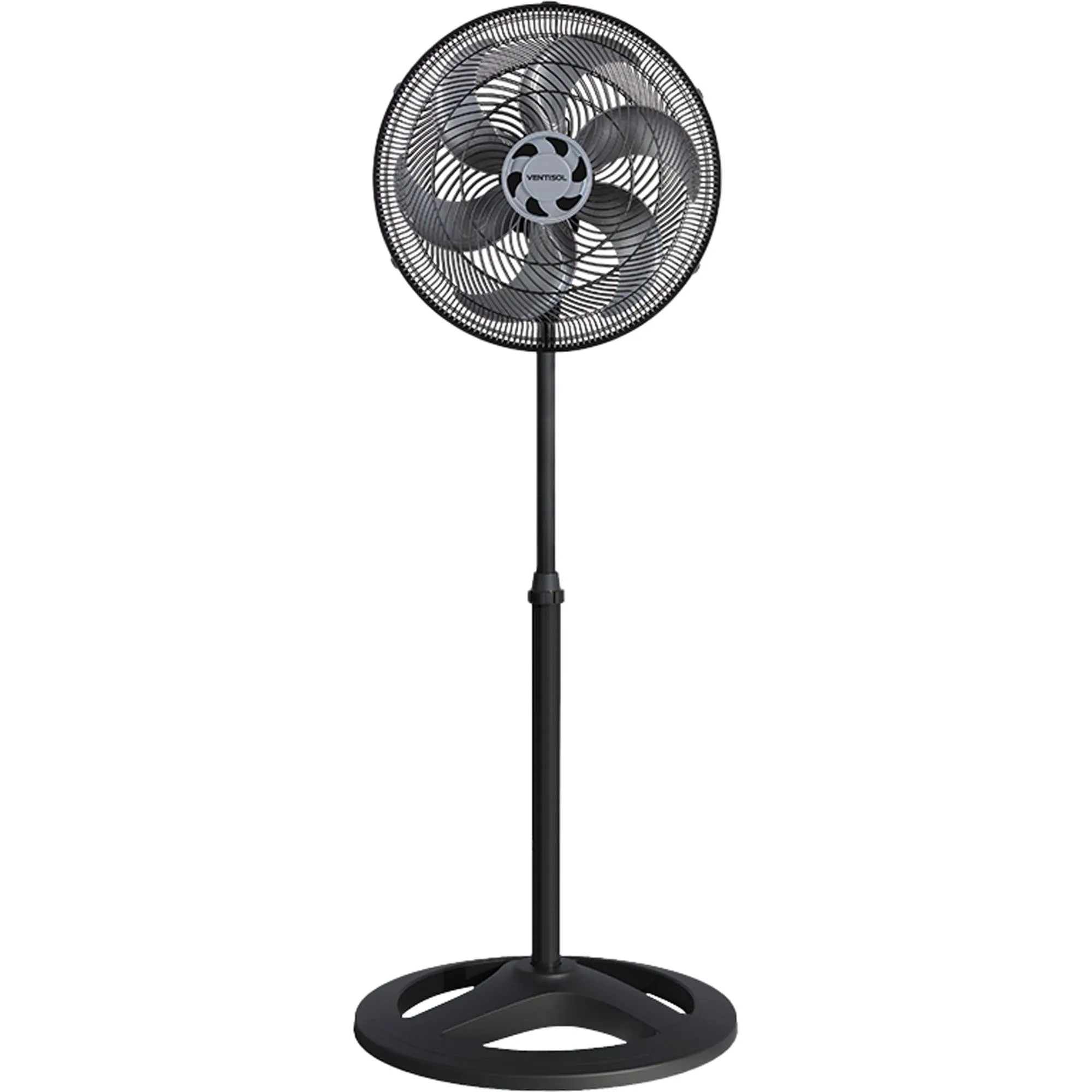 0c67ba61364c513ff007ad04b29c8d0d.png Ventilador de Coluna Preto/cinza 40cm Turbo 6 Pás Oscilante Ventisol - Imagem 1
